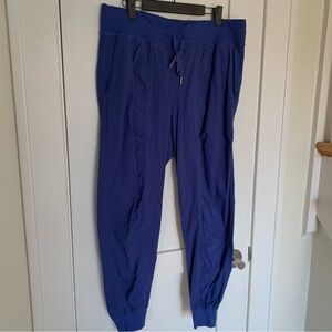 43. Size 12 LULULEMON Blue Dance Studio Joggers